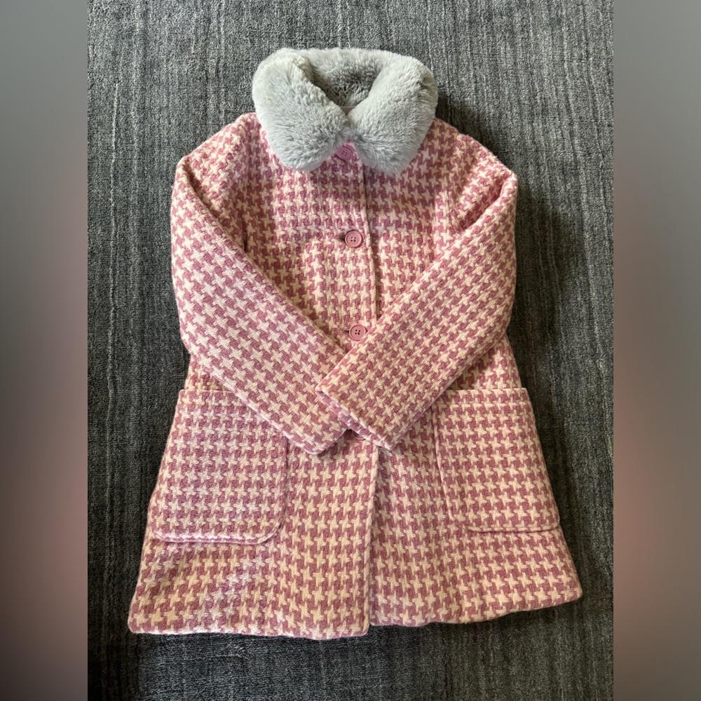 Coat wool, 8-9 years 134 cm